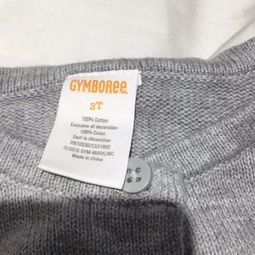 Gymboree 3t fall pumpkin sweater long t like new